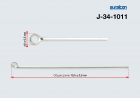 Зеркало гортанное d-8мм б/ручки J-34-1011