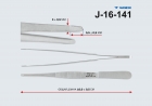 Пинцет эпиляционный J-16-141 П-101